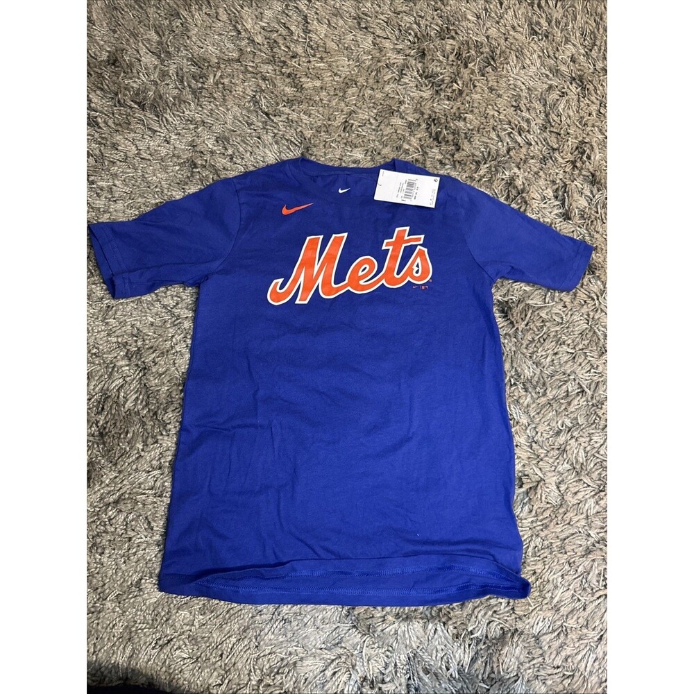 Nike MLB New York Mets Francisco Lindor T-Shirt Jersey youth, large Shirt NWT
